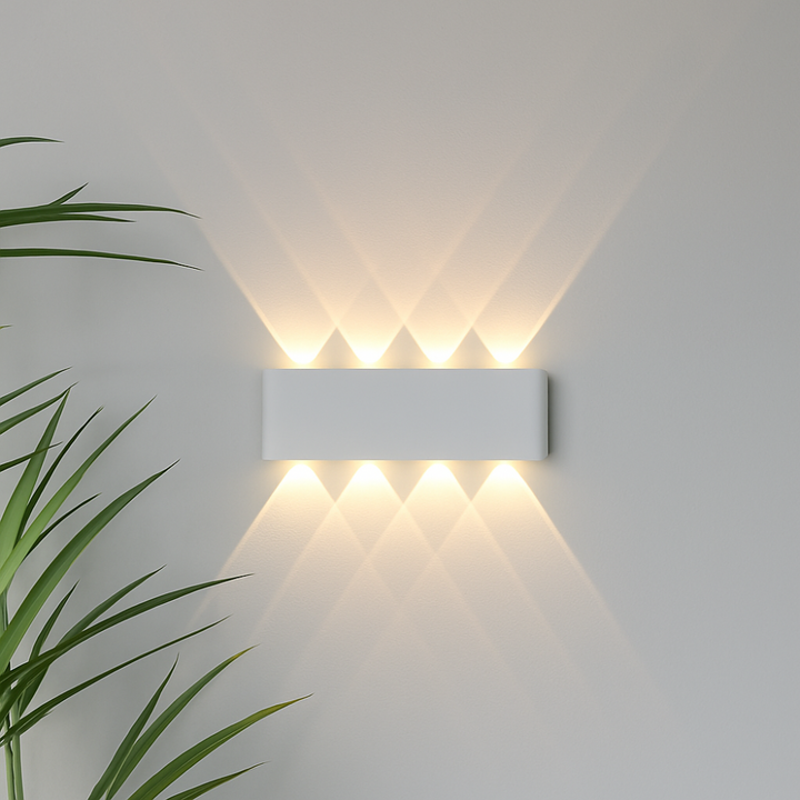 Lampada da parete esterna moderna a LED impermeabile