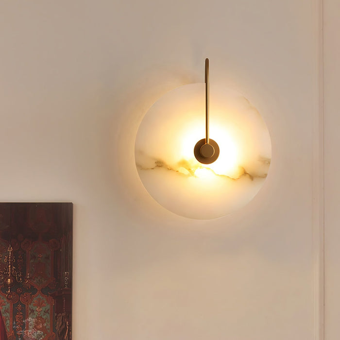 Lampe À LED Suspendue En Albâtre - Luminaire Moderne Énergétiquement Efficace 0