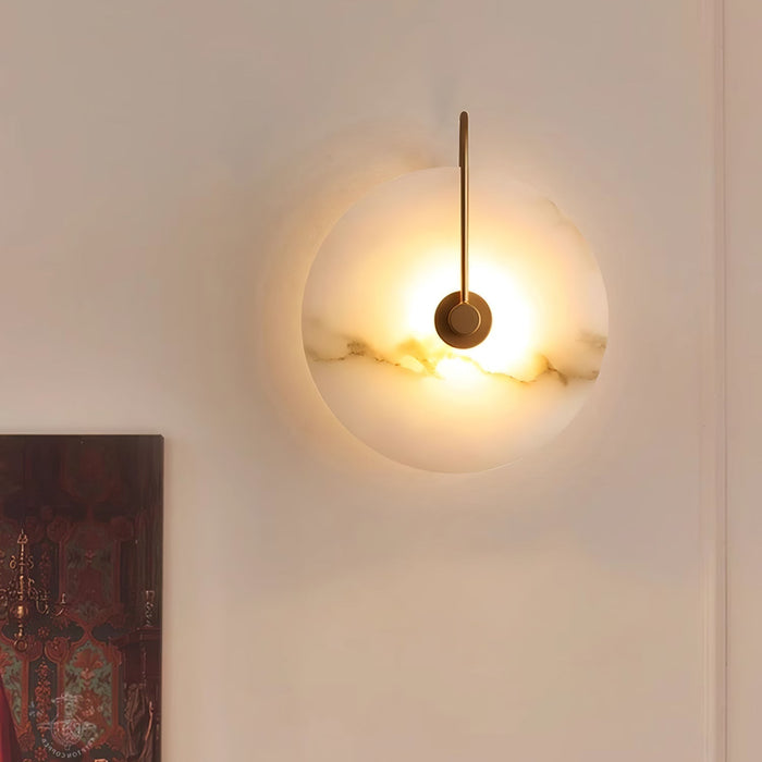 Lampe À LED Suspendue En Albâtre - Luminaire Moderne Énergétiquement Efficace 3