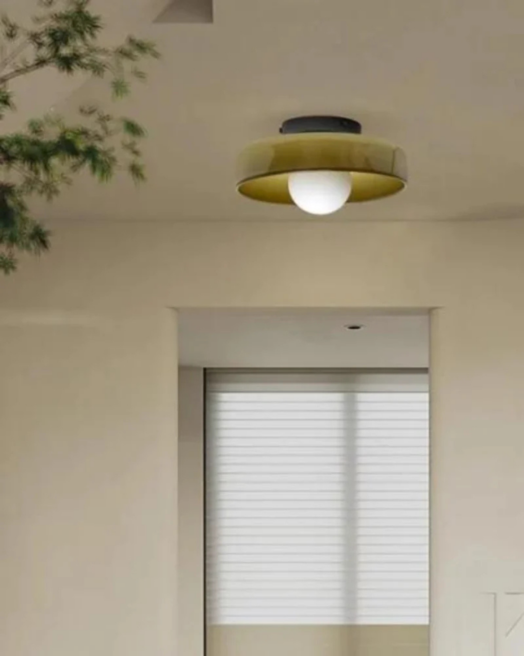 Lampe Décorative Artistique Moderne - Luminaire Pour Salon Élégant en Fer et Verre 7
