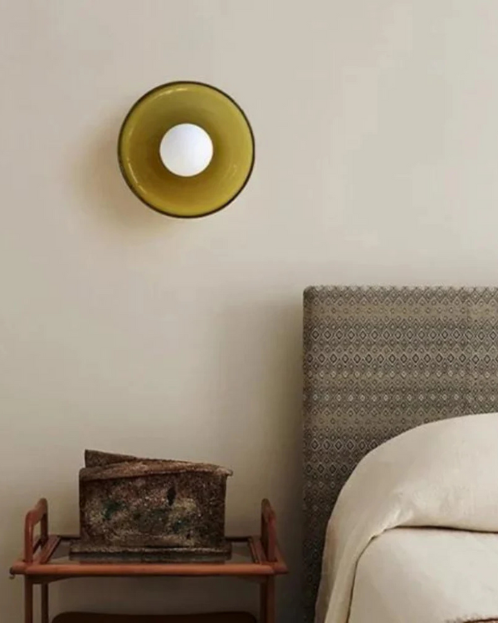 Lampe Décorative Artistique Moderne - Luminaire Pour Salon Élégant en Fer et Verre 8
