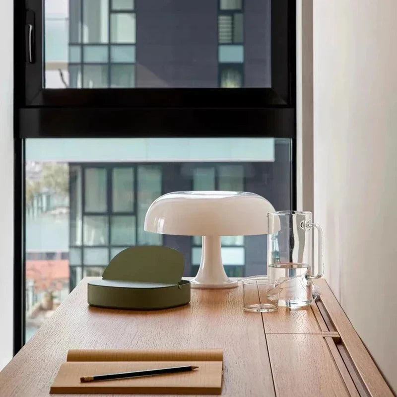 Lampe Décorative Champignon en Fer – Luminaire pour Salon au Design Moderne et Éclairage Chaleureux 2