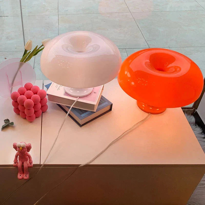 Lampe Décorative Champignon en Fer – Luminaire pour Salon au Design Moderne et Éclairage Chaleureux 5