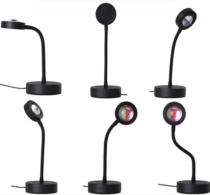 Lampe Décorative LED Effet Coucher de Soleil – Luminaire Moderne pour Salon et Chambre, Éclairage Chaleureux et Économe en Énergie 4