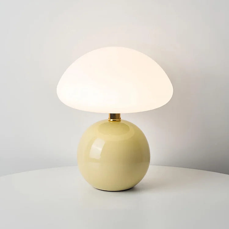 Lampe Décorative en Céramique au Design Champignon - Luminaire pour Salon Élégant et Moderne 7