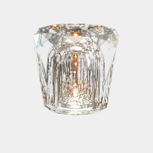 Lampe Décorative en Métal et Cristal pour Salon – Éclairage Élégant 20 x 20 cm 4