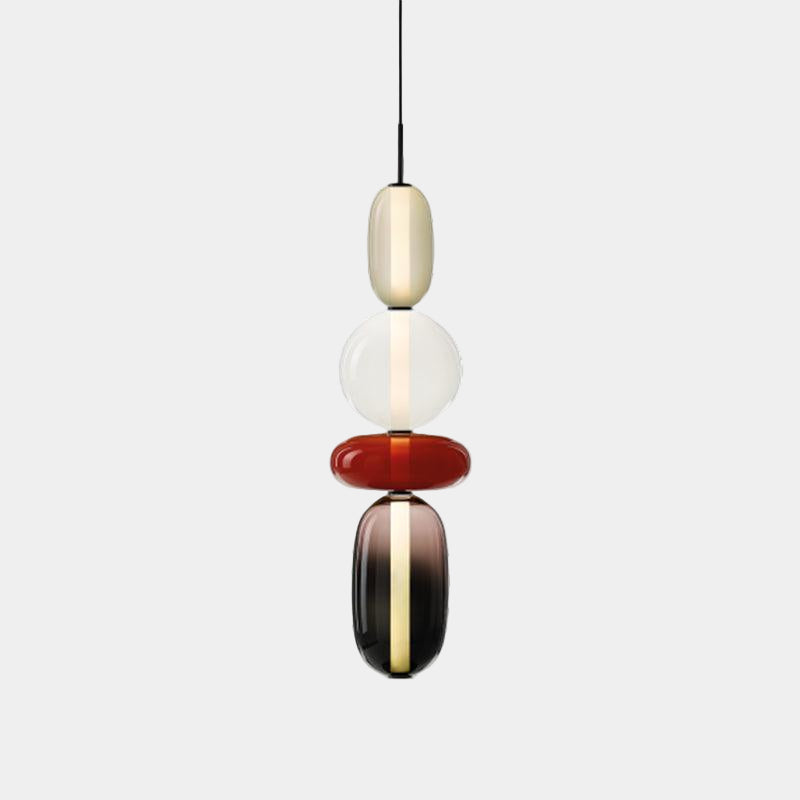 Lampe Décorative en Verre avec Effet Sucre – Élégante et Moderne pour Intérieur 11