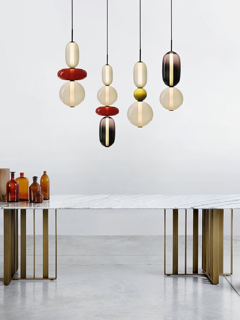 Lampe Décorative en Verre avec Effet Sucre – Élégante et Moderne pour Intérieur 2