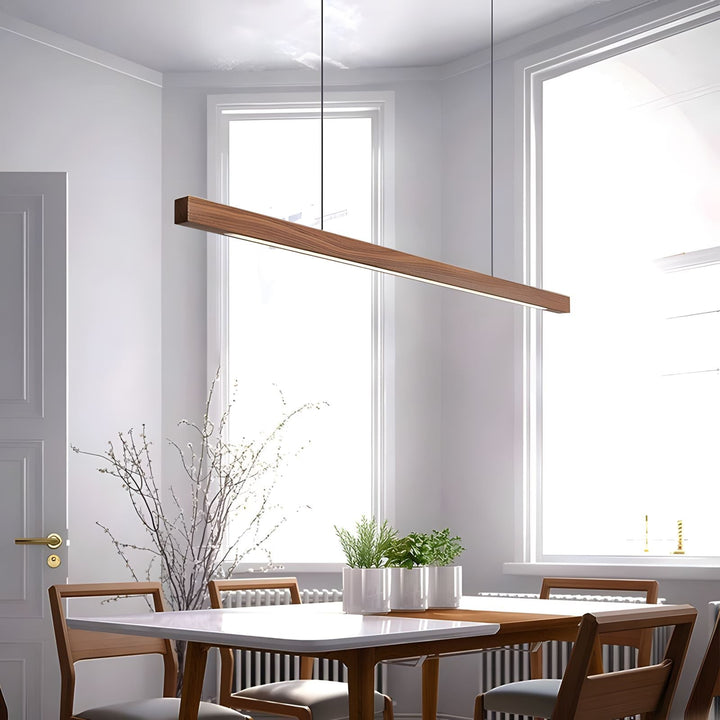 Lampe En Bois De Chêne Massif Avec Télécommande - Éclairage Élégant Réglable 2