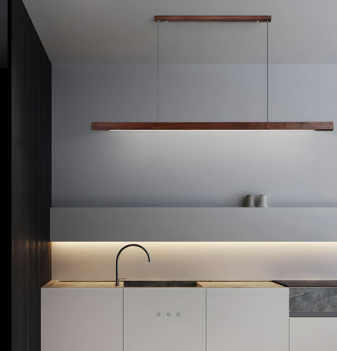Lampe En Bois De Chêne Massif Avec Télécommande - Éclairage Élégant Réglable 3