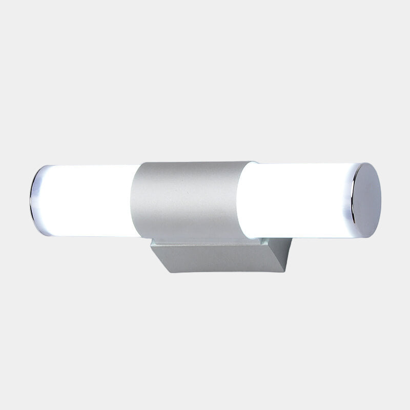 Lampe LED Cylindrique Miroir Énergétiquement Efficace pour Salle de Bain et Intérieurs Modernes - Résistance IP44, 3000K/6000K 0