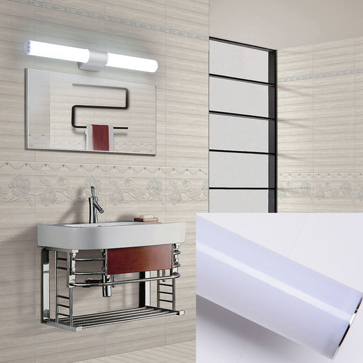Lampe LED Cylindrique Miroir Énergétiquement Efficace pour Salle de Bain et Intérieurs Modernes - Résistance IP44, 3000K/6000K 2
