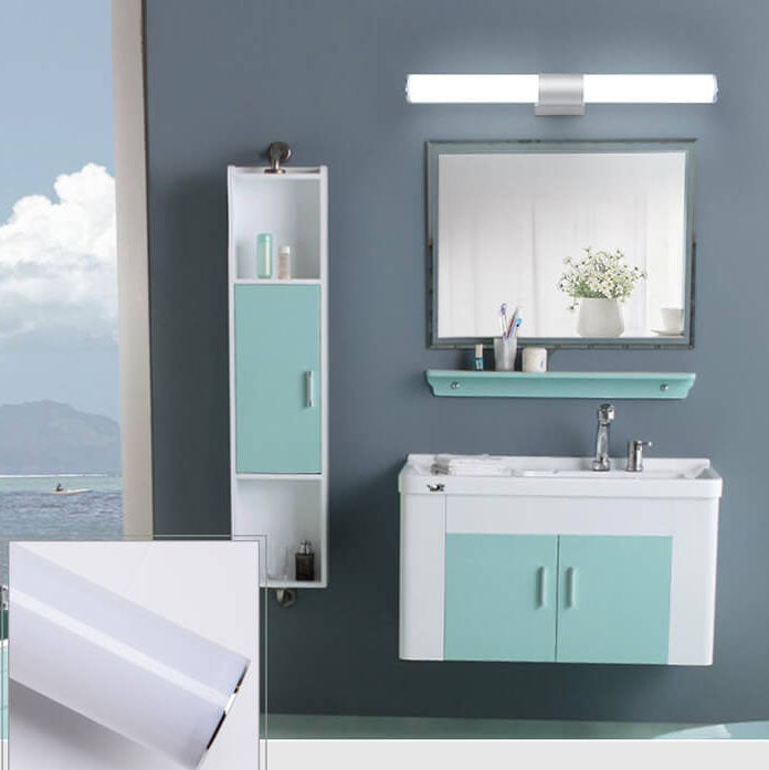 Lampe LED Cylindrique Miroir Énergétiquement Efficace pour Salle de Bain et Intérieurs Modernes - Résistance IP44, 3000K/6000K 3