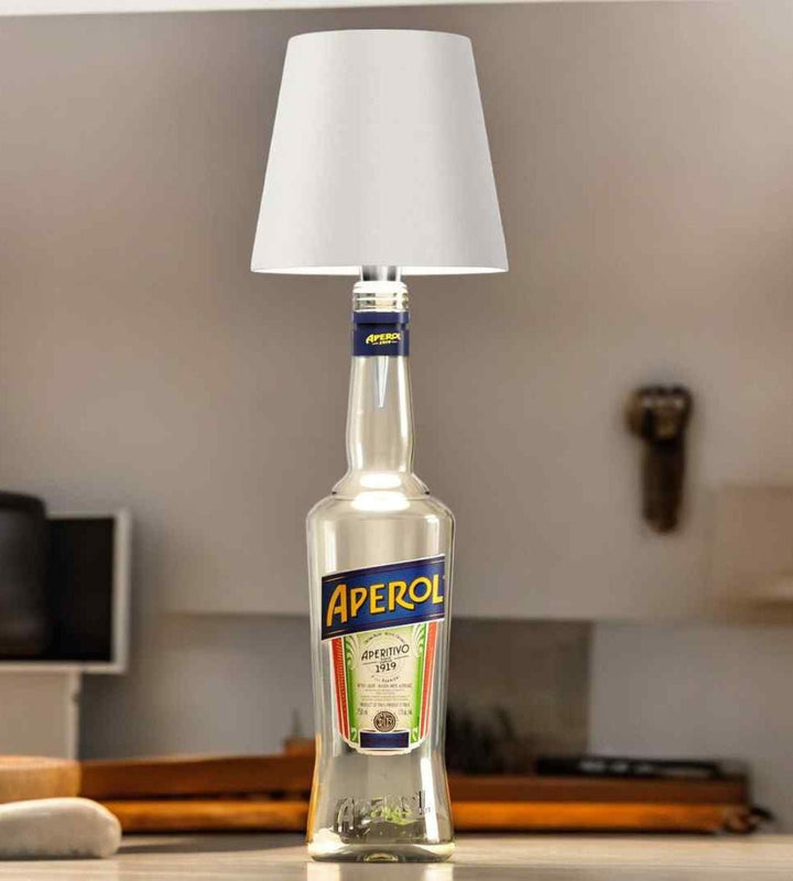 Lampe LED Design en Forme de Bouteille – Éclairage Ambiant Élégant pour Salon et Cuisine 4