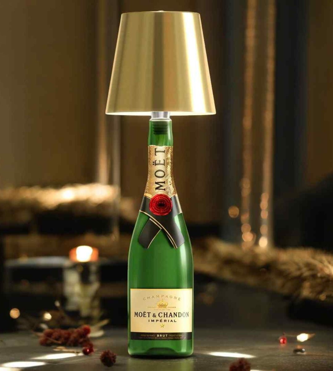 Lampe LED Design en Forme de Bouteille – Éclairage Ambiant Élégant pour Salon et Cuisine 5