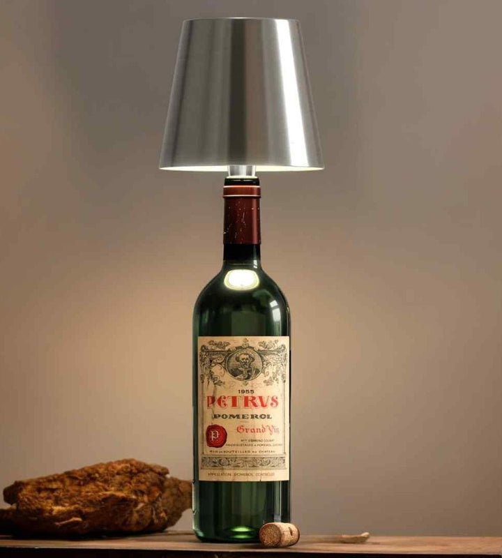 Lampe LED Design en Forme de Bouteille – Éclairage Ambiant Élégant pour Salon et Cuisine 6