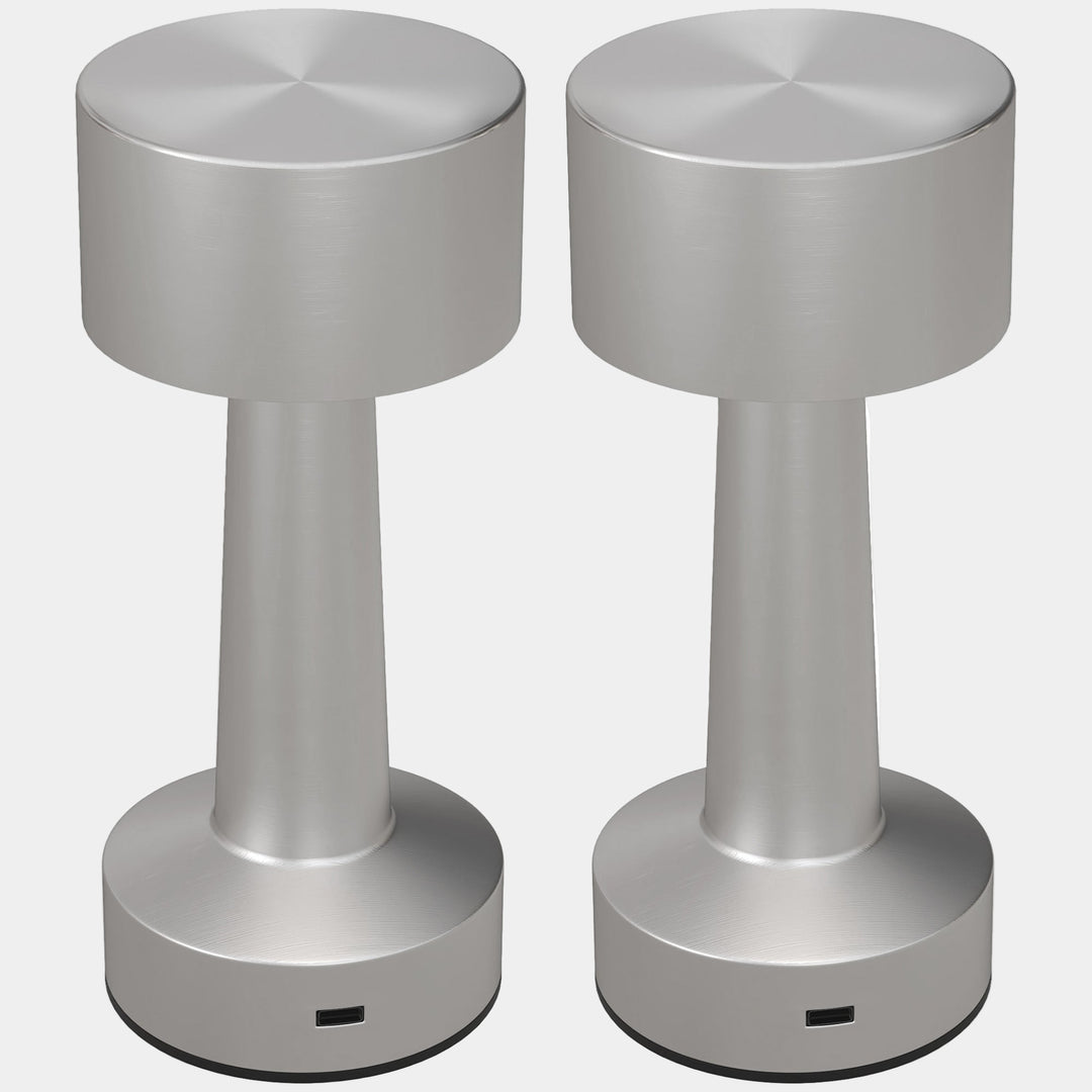 Lampe LED Sans Fil Avec Réglage des Couleurs et Contrôle Tactile - Lampe de Table Moderne 0