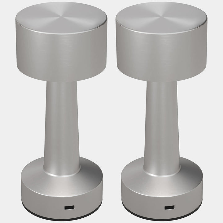 Lampe LED Sans Fil Avec Réglage des Couleurs et Contrôle Tactile - Lampe de Table Moderne 0