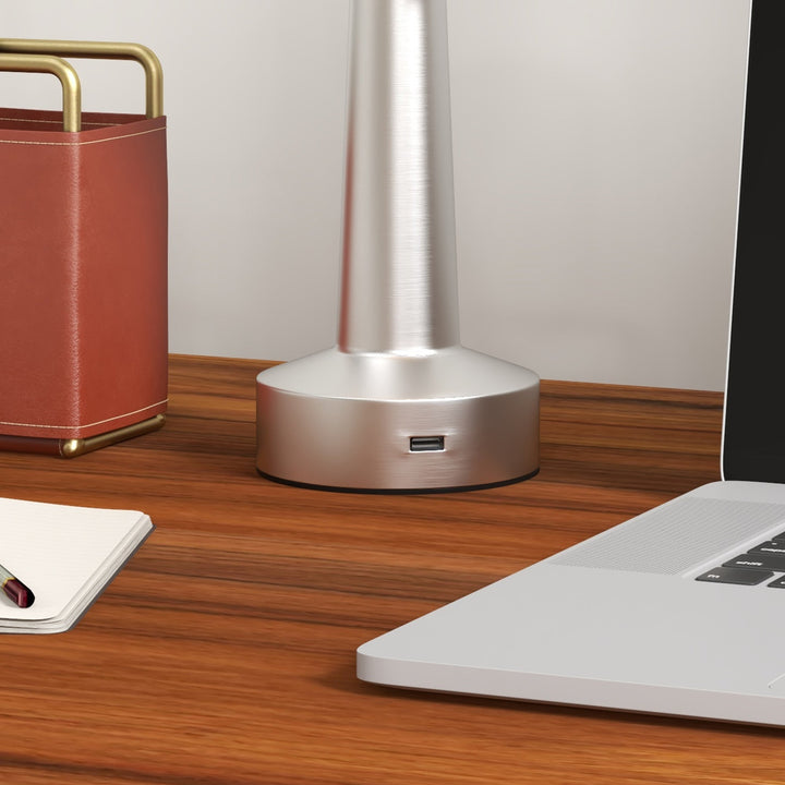 Lampe LED Sans Fil Avec Réglage des Couleurs et Contrôle Tactile - Lampe de Table Moderne 3