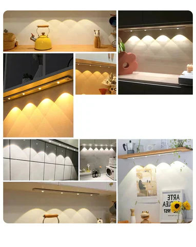 Lampe LED Sans Fil avec Capteur de Mouvement – Éclairage Automatique pour Couloirs et Escaliers, Installation Facile, Écologique 4