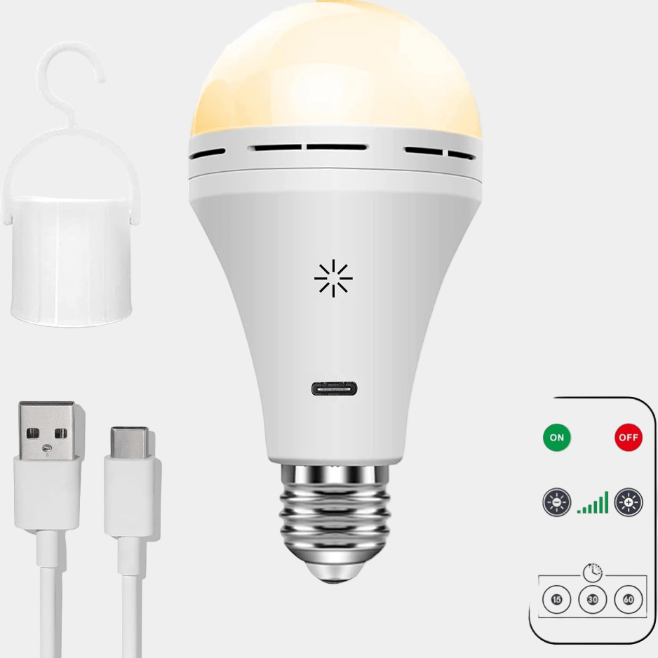 Lampe LED Sans Fil de Table Compacte avec Charge USB et Contrôle Tactile – Éclairage Économique et Portable 0