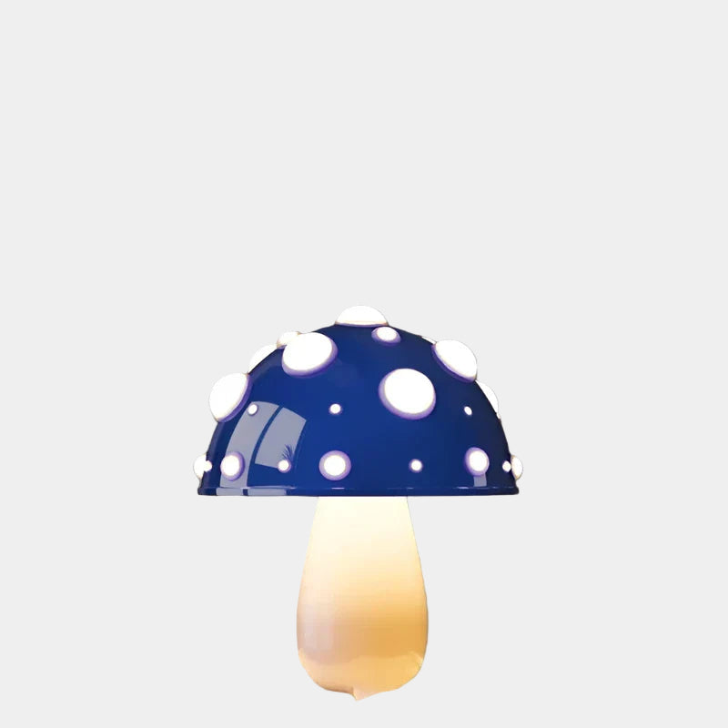 Lampe LED de Table Sans Fil au Design Champignon – Lumière Douce et Ambiance Chaleureuse, Charge USB Inclus 0