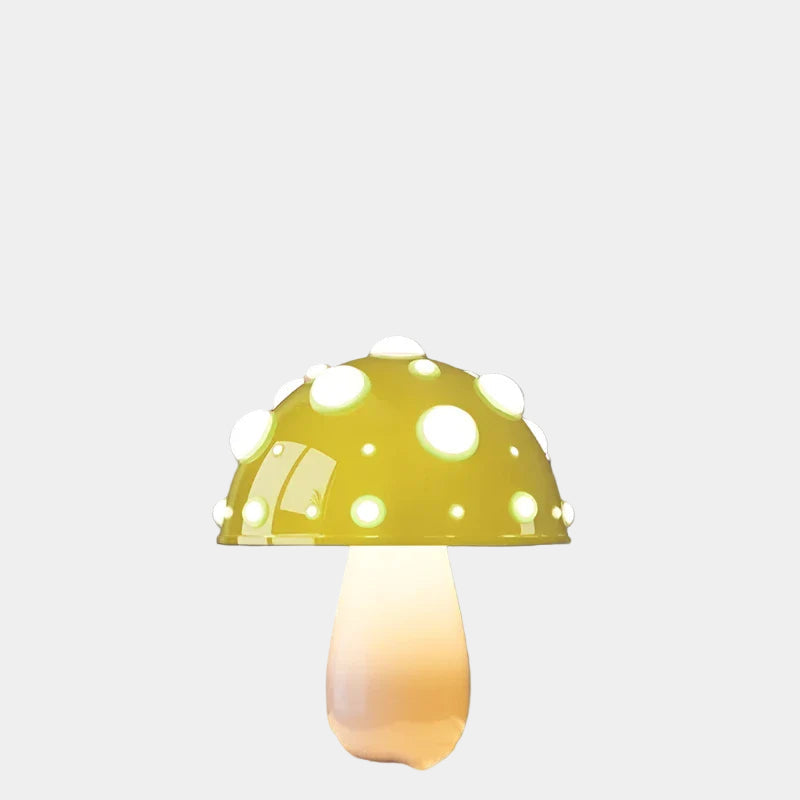 Lampe LED de Table Sans Fil au Design Champignon – Lumière Douce et Ambiance Chaleureuse, Charge USB Inclus 6