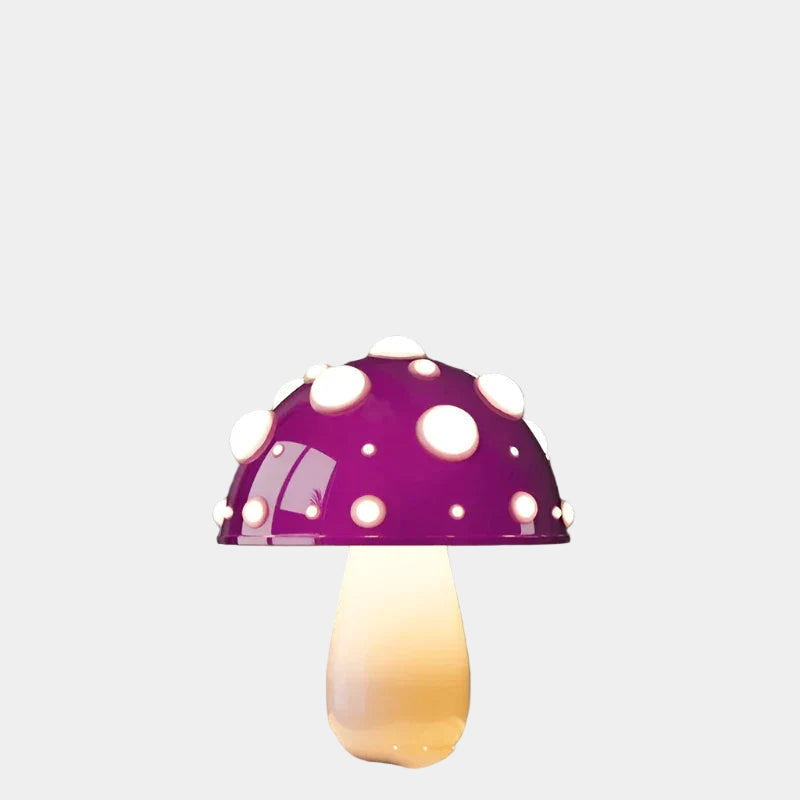 Lampe LED de Table Sans Fil au Design Champignon – Lumière Douce et Ambiance Chaleureuse, Charge USB Inclus 7