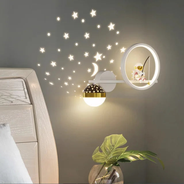 Lampe Murale Design Amical pour Chambre d'Enfants - Éclairage Créatif et Sûr, Installation Facile 1
