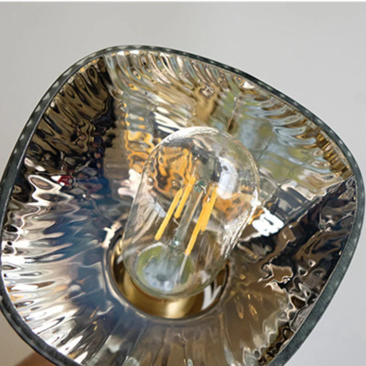 Lampe Murale Élégante en Fer et Verre - Style Traditionnel avec Éclairage LED 4