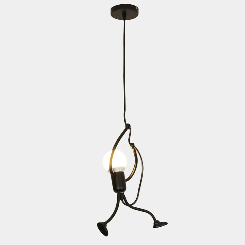Lampe Murale Industrielle Créative en Métal avec Hauteur Réglable - Applique Murale Design Originale pour Salon et Bureau 0