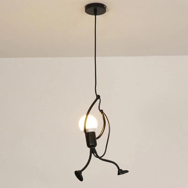 Lampe Murale Industrielle Créative en Métal avec Hauteur Réglable - Applique Murale Design Originale pour Salon et Bureau 1