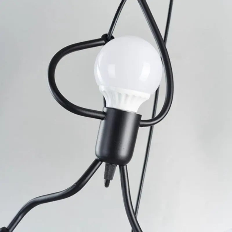Lampe Murale Industrielle Créative en Métal avec Hauteur Réglable - Applique Murale Design Originale pour Salon et Bureau 7