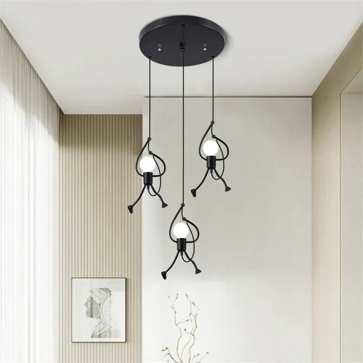 Lampe Murale Industrielle Créative en Métal avec Hauteur Réglable - Applique Murale Design Originale pour Salon et Bureau 8