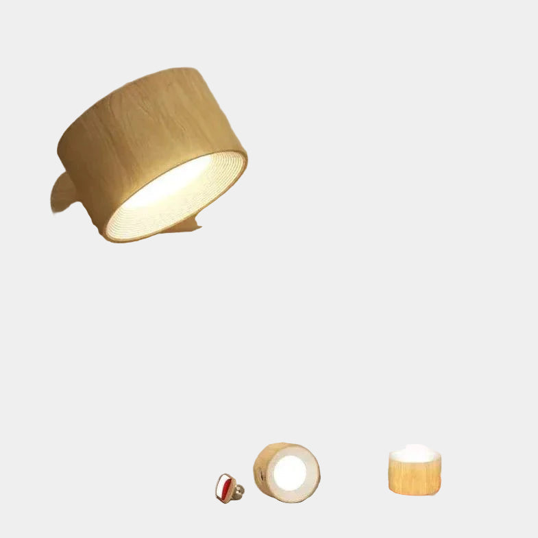 Lampe Murale Sans Fil Rotative avec Intensité Lumineuse Ajustable – Éclairage Portable 3 Couleurs 10