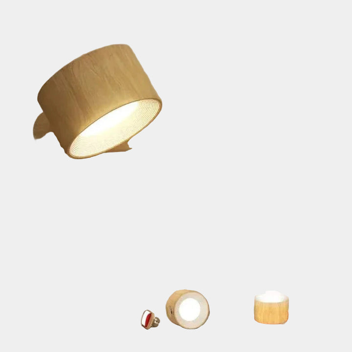 Lampe Murale Sans Fil Rotative avec Intensité Lumineuse Ajustable – Éclairage Portable 3 Couleurs 10