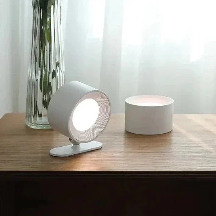 Lampe Murale Sans Fil Rotative avec Intensité Lumineuse Ajustable – Éclairage Portable 3 Couleurs 4