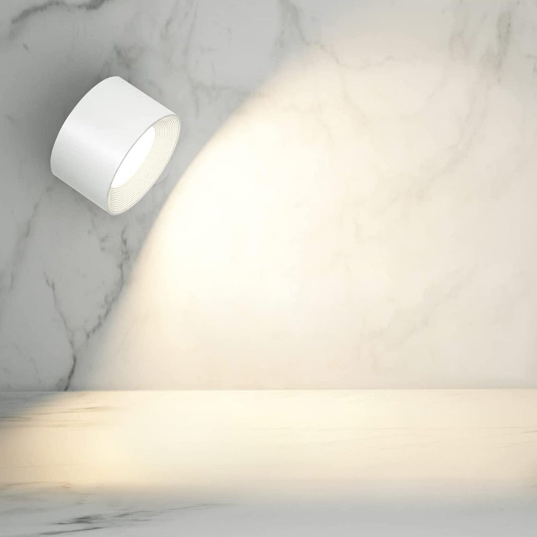 Lampe Murale Sans Fil Rotative avec Intensité Lumineuse Ajustable – Éclairage Portable 3 Couleurs 5