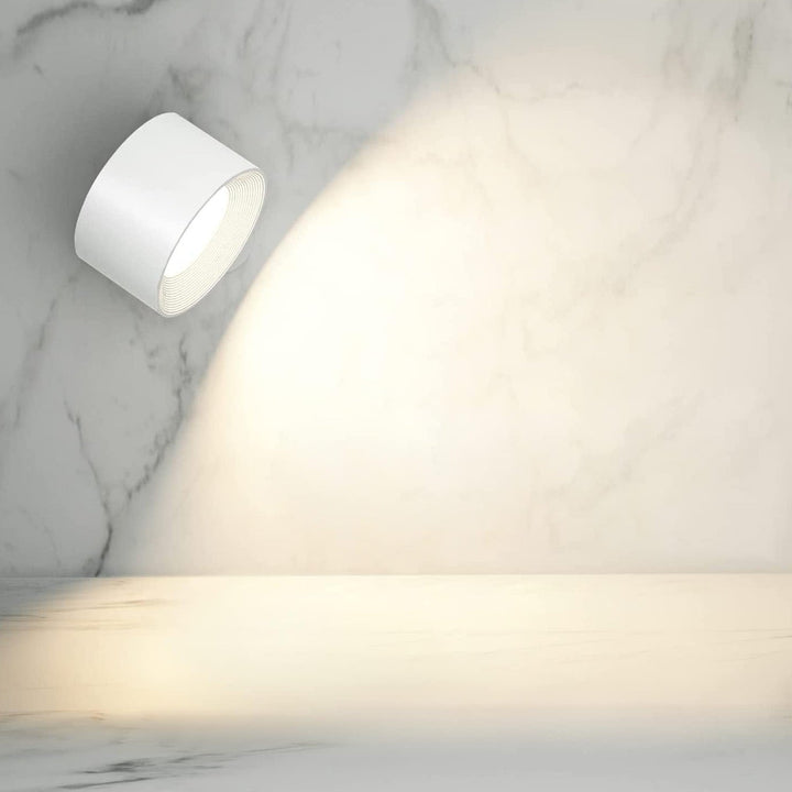 Lampe Murale Sans Fil Rotative avec Intensité Lumineuse Ajustable – Éclairage Portable 3 Couleurs 5