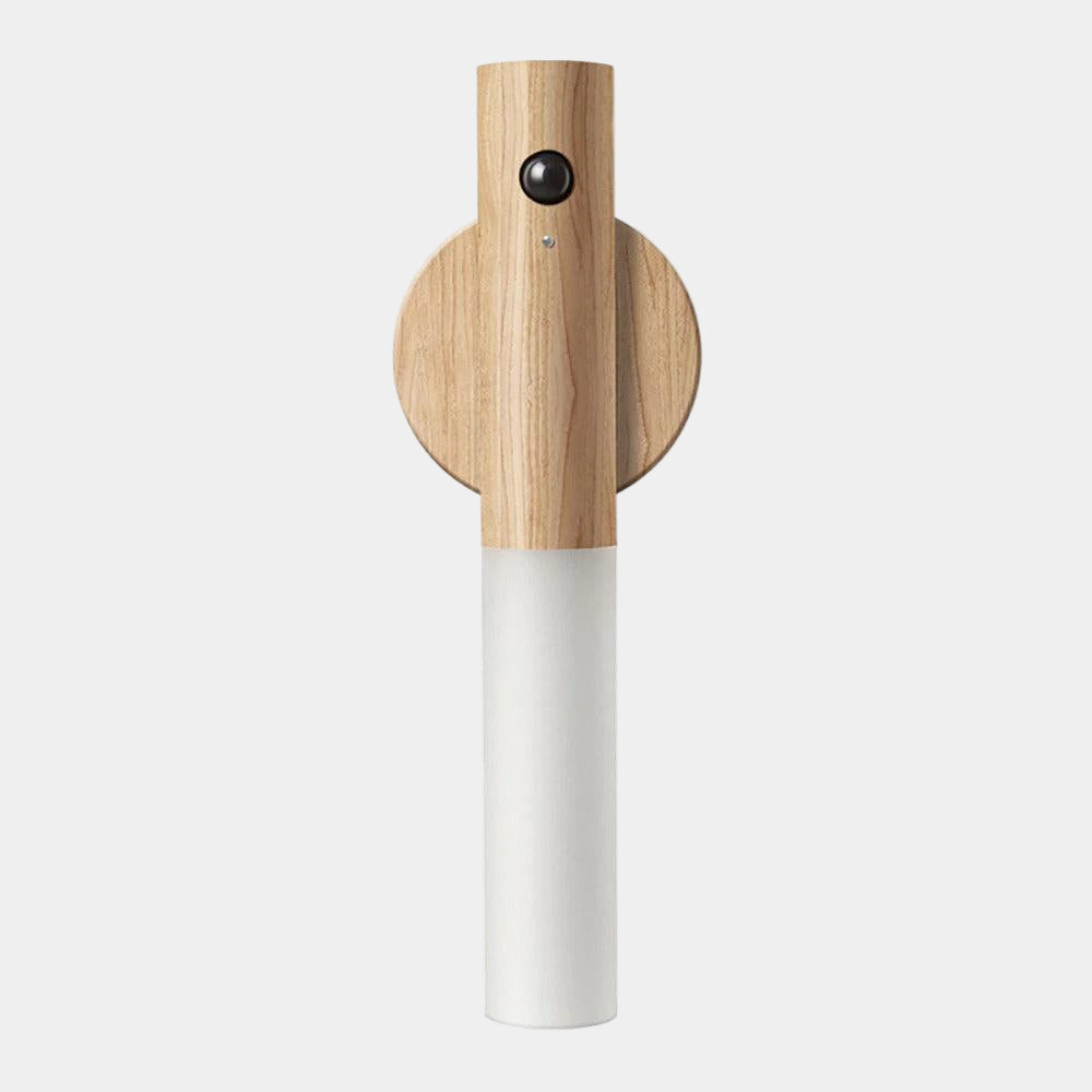 Lampe Murale Sans Fil en Bois avec Capteur de Mouvement – Éclairage Pratique et Élégant pour Intérieur 6