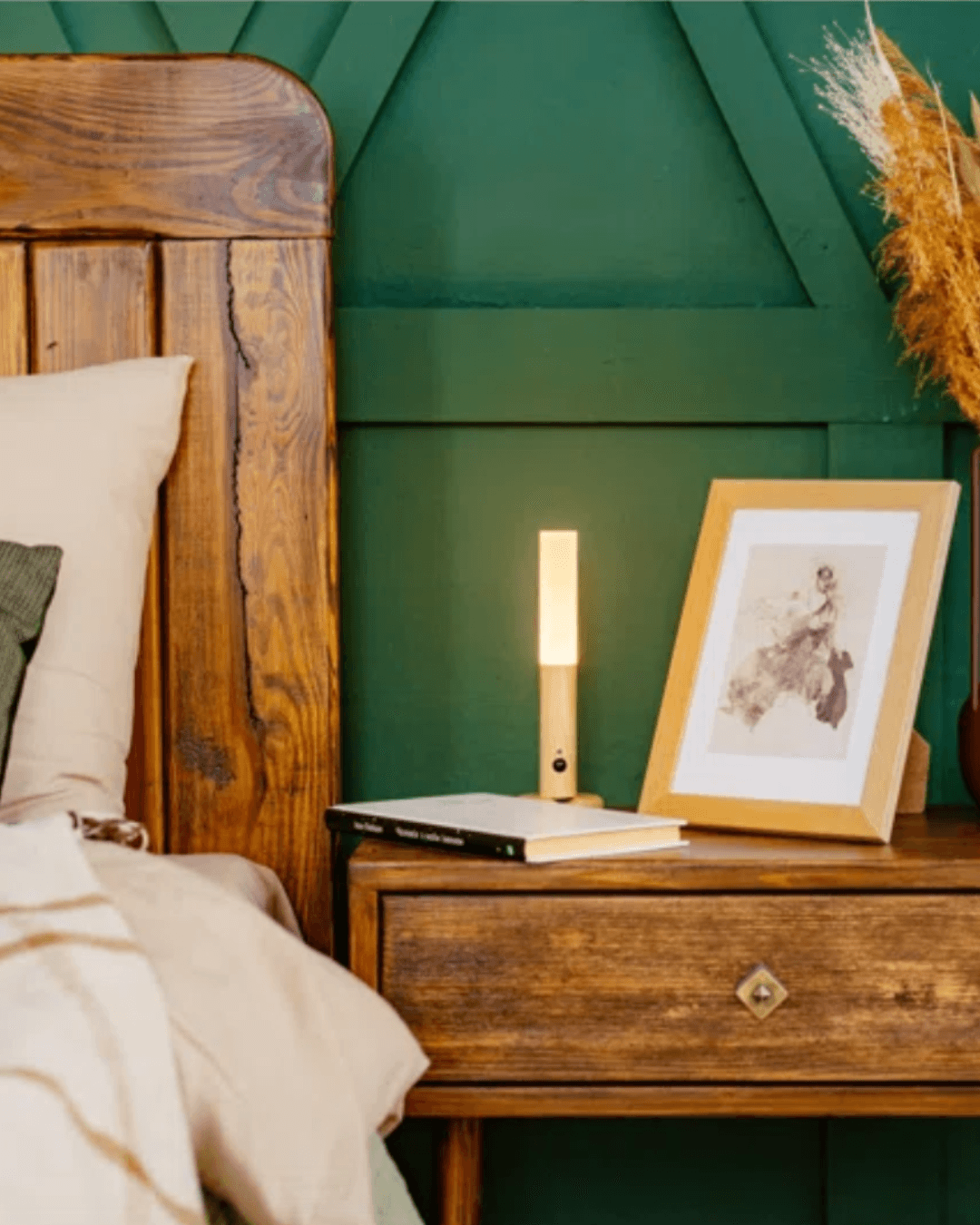 Lampe Murale Sans Fil en Bois avec Capteur de Mouvement – Éclairage Pratique et Élégant pour Intérieur 9