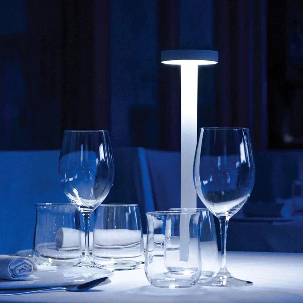 Lampe Sans Fil Rechargeable Étanche pour Intérieur et Extérieur – Lampe de Table LED Moderne et Élégante 2