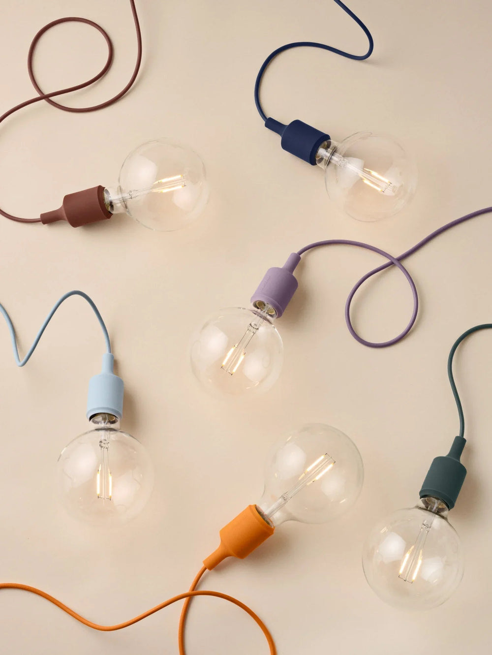 Lampe Suspendue E27 en Silicone Flexible – Luminaire Suspendu Minimaliste et Scandinave pour Intérieur 1