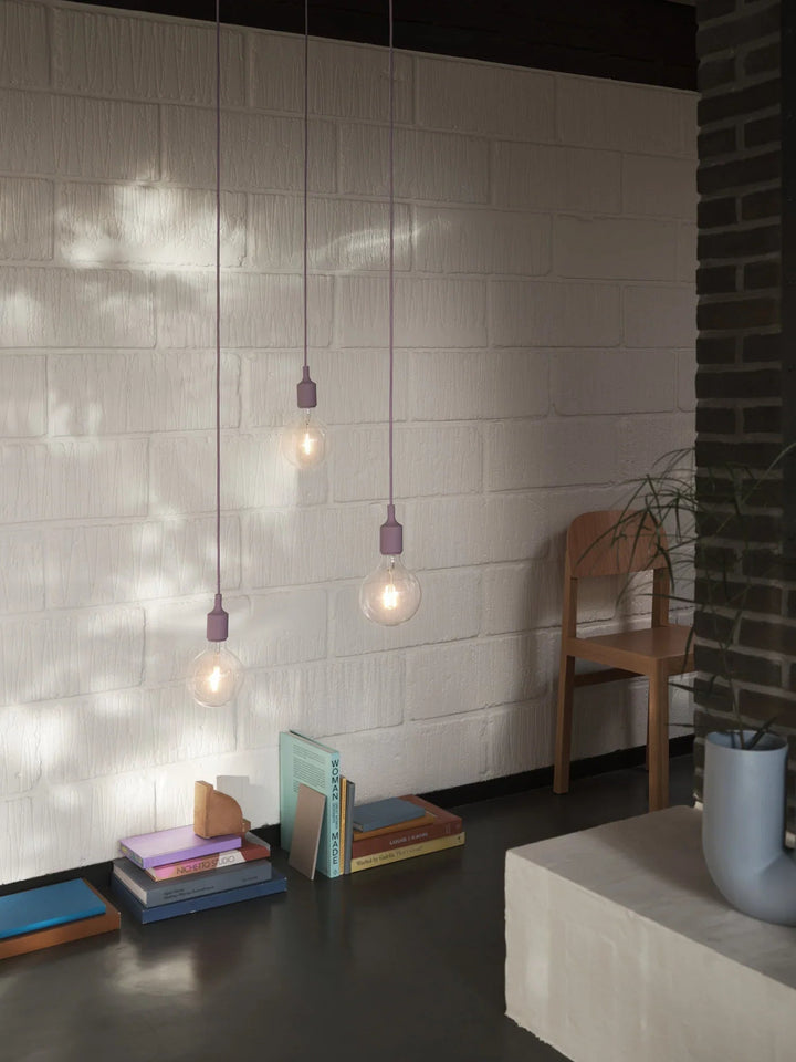 Lampe Suspendue E27 en Silicone Flexible – Luminaire Suspendu Minimaliste et Scandinave pour Intérieur 2