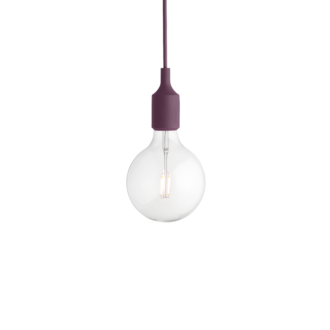 Lampe Suspendue E27 en Silicone Flexible – Luminaire Suspendu Minimaliste et Scandinave pour Intérieur 5