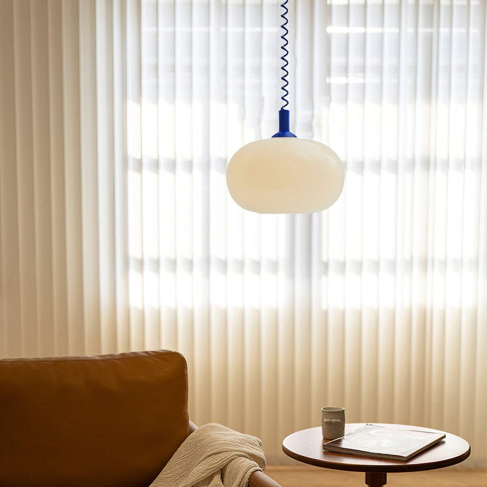 Lampe Suspendue Élégante en Métal et Verre pour Salle à Manger – Luminaire Suspendu Design Moderne et Éclairage Subtil 1