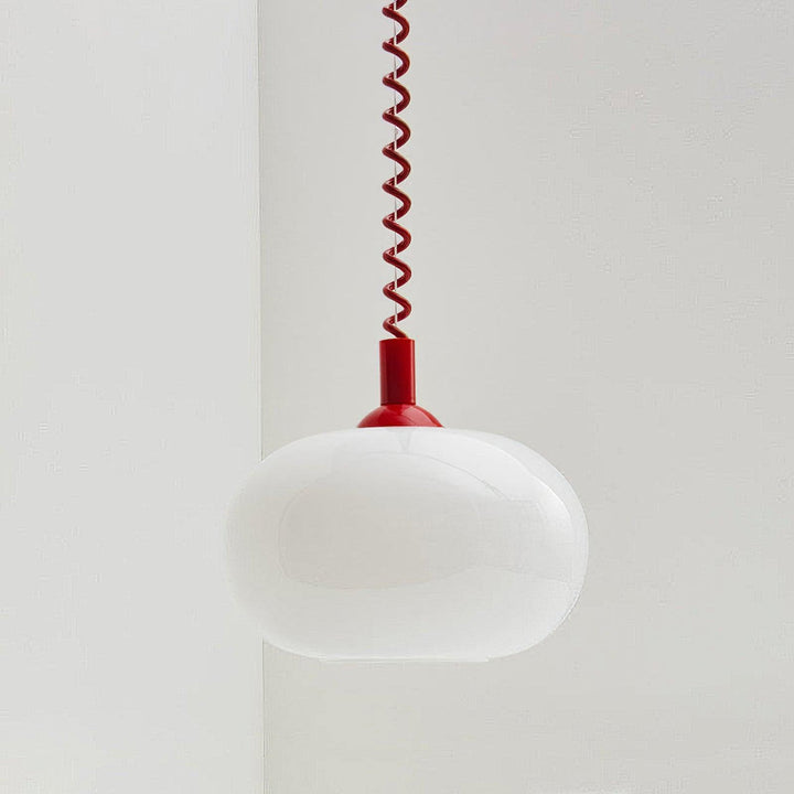Lampe Suspendue Élégante en Métal et Verre pour Salle à Manger – Luminaire Suspendu Design Moderne et Éclairage Subtil 2
