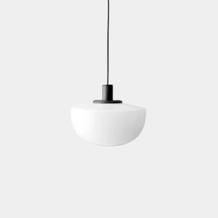 Lampe Suspendue Élégante en Verre Sphérique pour Cuisine – Luminaire Suspendu Minimaliste et Moderne, 22 cm diamètre 0