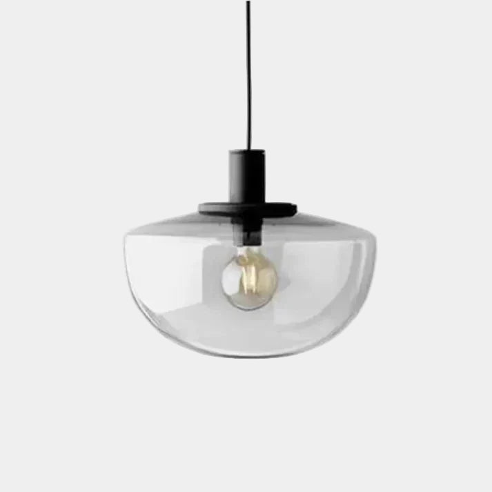 Lampe Suspendue Élégante en Verre Sphérique pour Cuisine – Luminaire Suspendu Minimaliste et Moderne, 22 cm diamètre 11