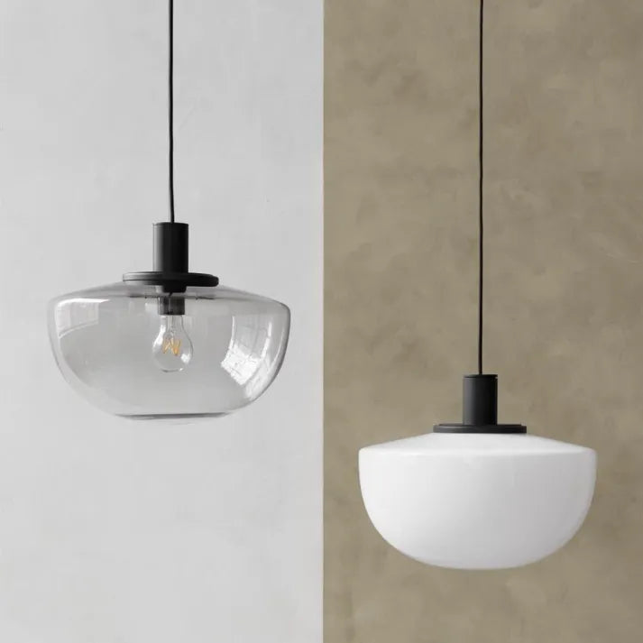 Lampe Suspendue Élégante en Verre Sphérique pour Cuisine – Luminaire Suspendu Minimaliste et Moderne, 22 cm diamètre 5